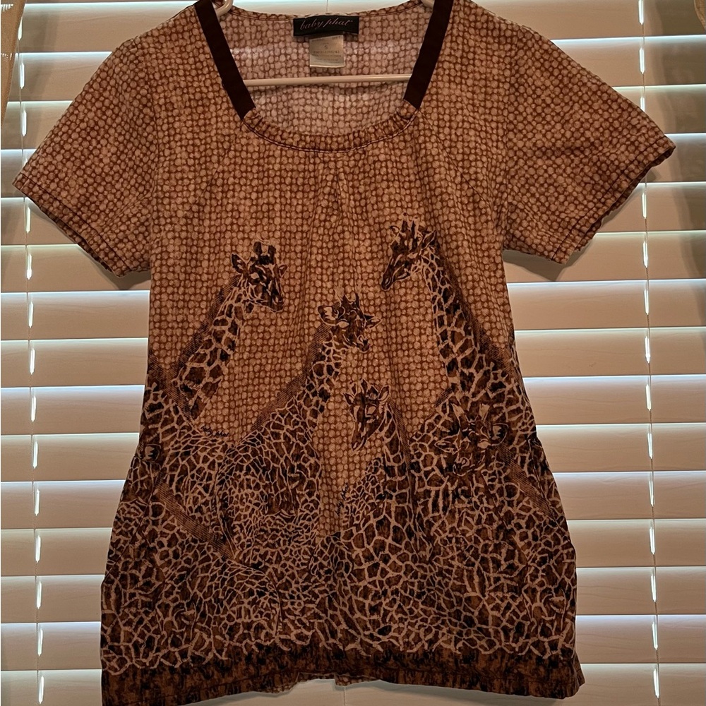 Baby Phat S Scrub Top